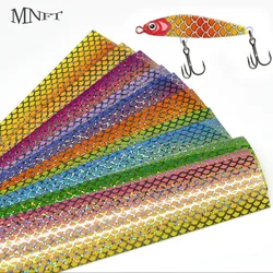 Señuelo escamas de pescado láser – colores vibrantes para pesca DIY