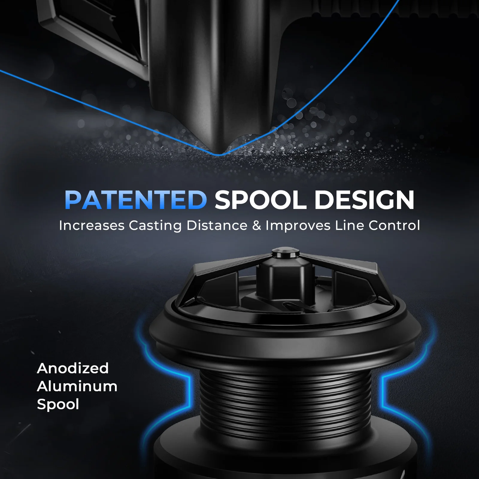 KastKing Spartacus II Plus - Carrete de spinning resistente al agua - imagen 3