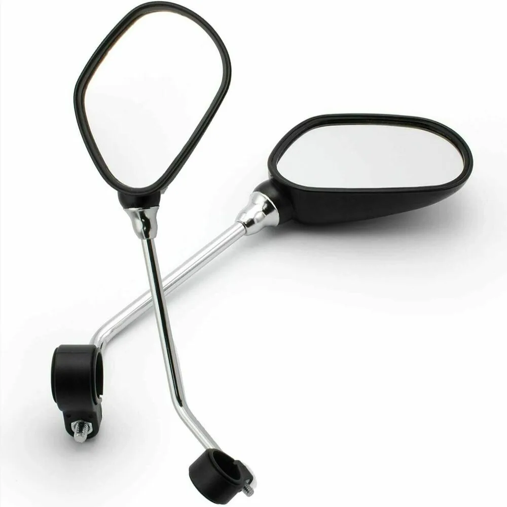 Retrovisor giratorio para bicicleta y moto – Luz LED trasera de manillar - imagen 4