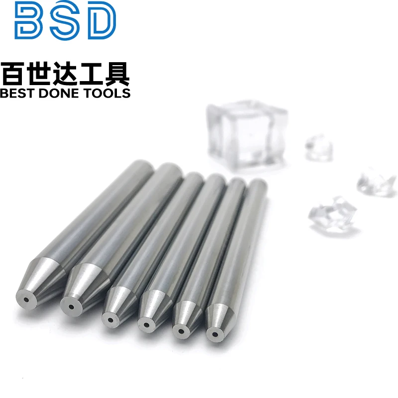 Boquilla de chorro de agua de tubo de enfoque de chorro de agua de aleación de alta dureza de carburo 8,0*1,02*76,2mm - imagen 4