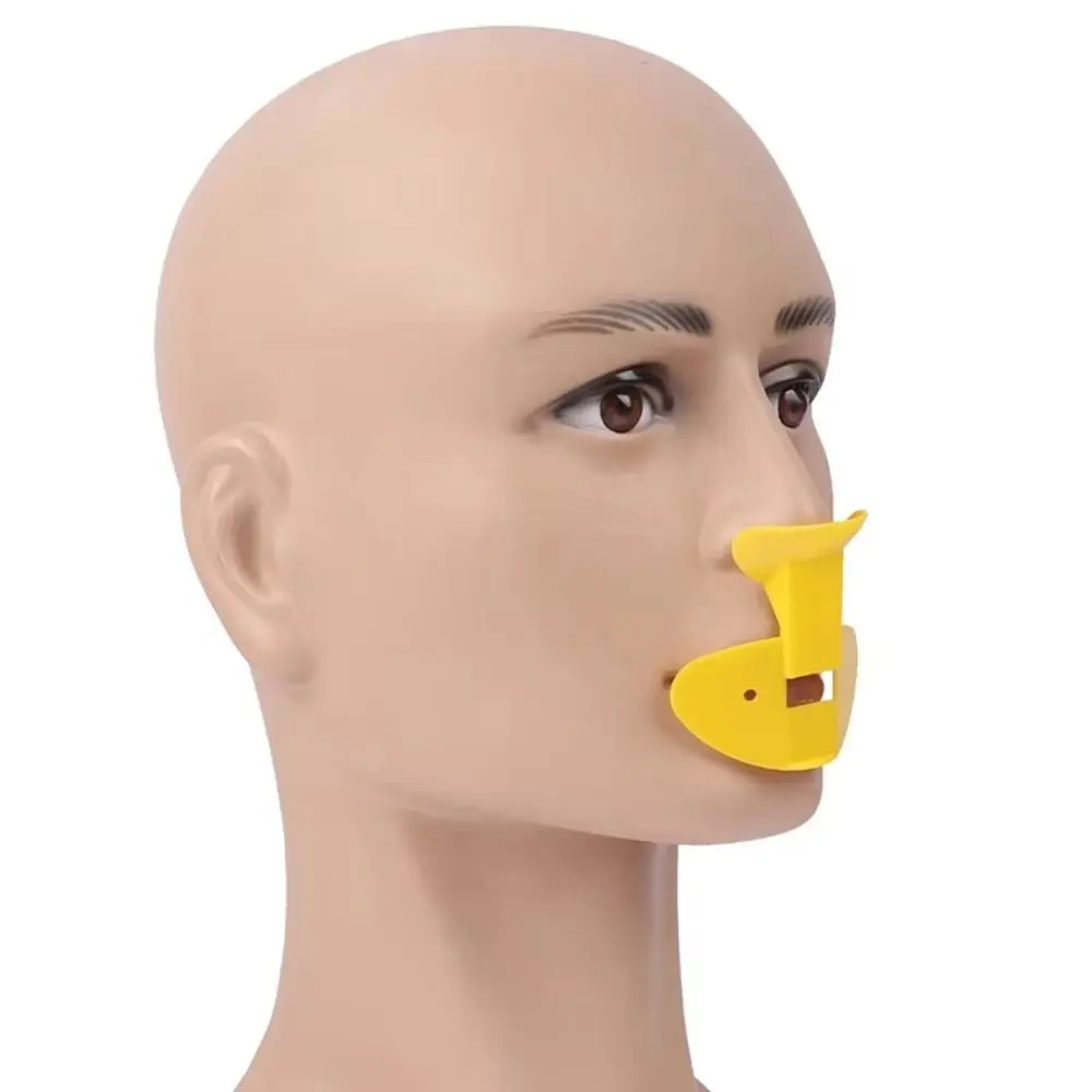 Silbato de plástico para la nariz, ejercicios de respiración Nasal, entrenamiento muscular Oral, flauta nasal, entrenador de pronunciación - imagen 4