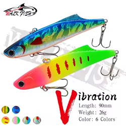 WALK FISH 1 Uds 9cm/26g nuevo hielo VIB 1 Uds señuelo de pesca hundido capa de natación completa de largo alcance cebo duro señuelo biónico equipo de pesca