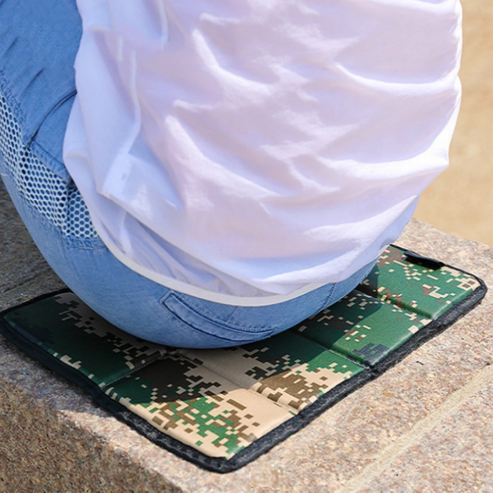 Esterilla plegable para acampar en la playa, portátil, impermeable, tela Oxford, para pícnic, para prevenir la suciedad al aire libre, cojín para senderismo - imagen 4