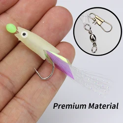 Jig Head luminosos para pesca agua salada