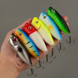 Popper de superficie 7.2cm 12g – Cebo duro de plástico para spinning