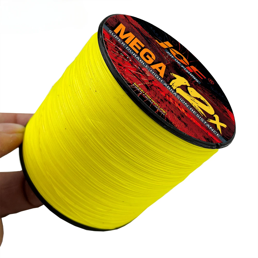 JOF 16/12 hebras sedal de pesca de mar multifilamento Pe X16 X12 0,16mm-0,80mm 25lb-200lb línea trenzada antimordida resistente al desgaste - imagen 3