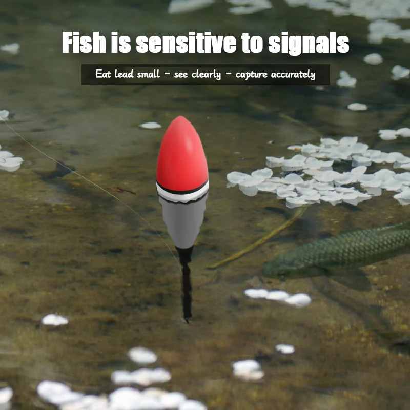 Flotador de pesca de 2 piezas, accesorio de alta sensibilidad para exteriores, para pescar en aguas poco profundas - imagen 3