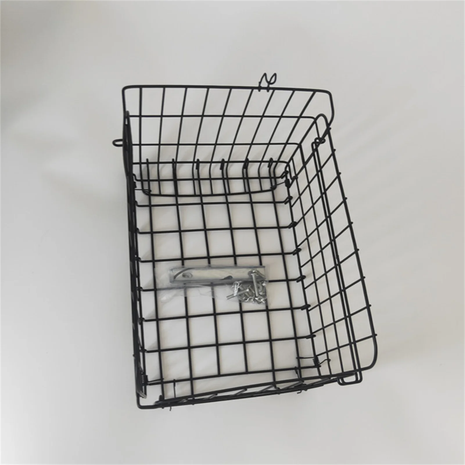 Cesta Universal para bicicleta, cesta organizadora duradera de acero al carbono para bicicleta eléctrica, accesorios para ciclismo al aire libre, 1 ud. - imagen 4