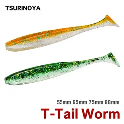 Señuelo Wobbler Shad Tsurinoya – Vinilo 55-65mm para Lucio