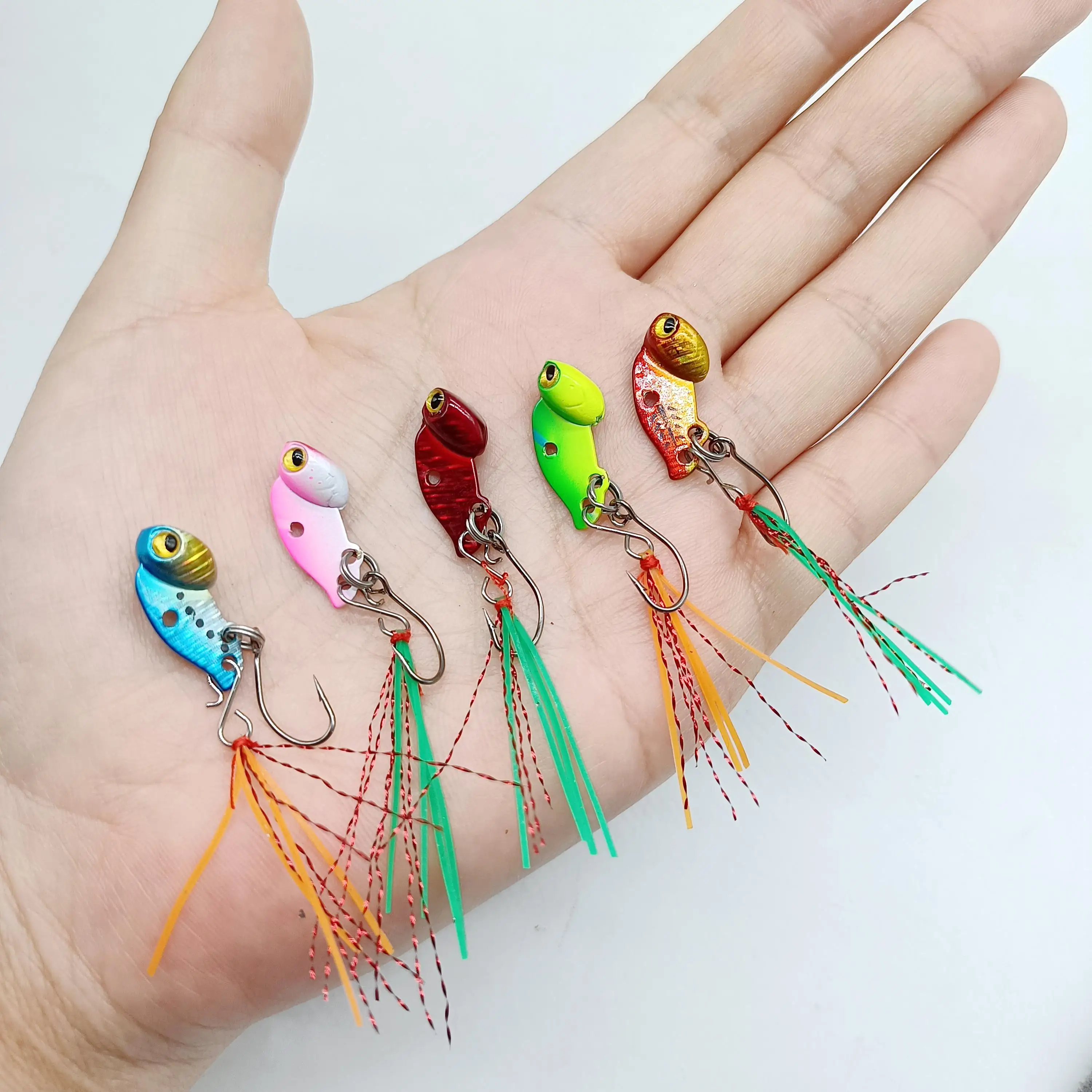 DUODUOYU señuelo crankbait VIB hundible mini con anzuelo giratorio - imagen 5