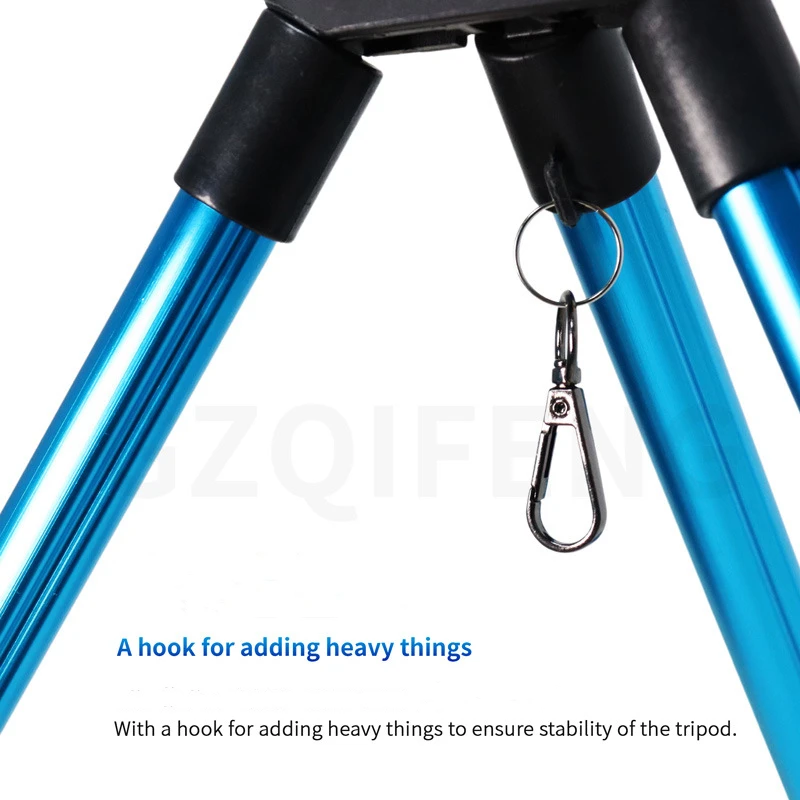 ZYZ soporte de caña de pescar, aleación de aluminio de alta resistencia, soporte triangular de pesca en el mar, herramienta de soporte telescópica, aparejos - imagen 4