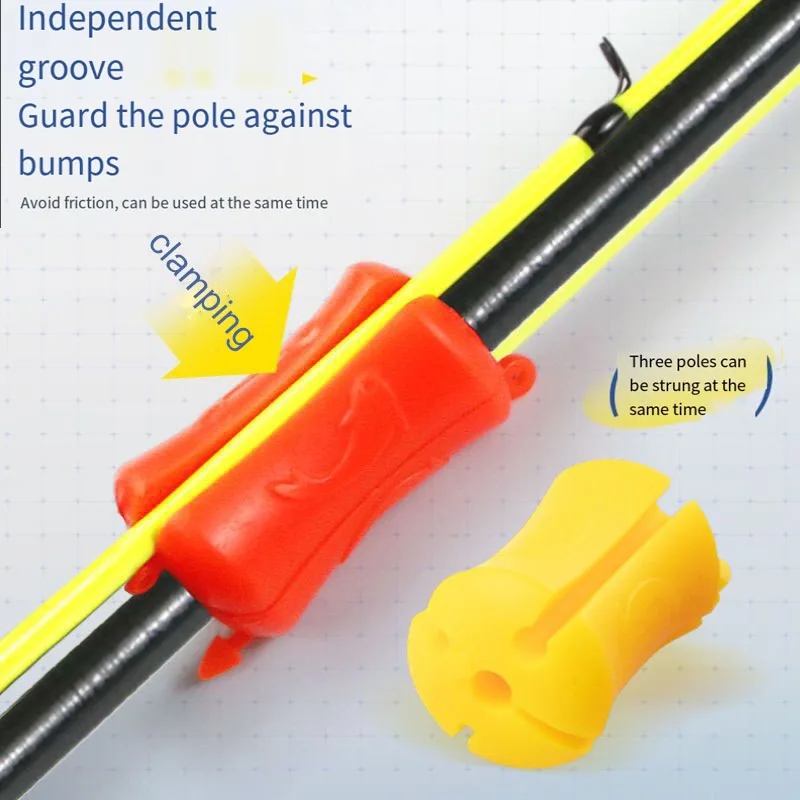 Caña de pescar de bola fija, Mini protección anticolisión, Retractor, tapón, herramientas, accesorios, nuevo - imagen 2