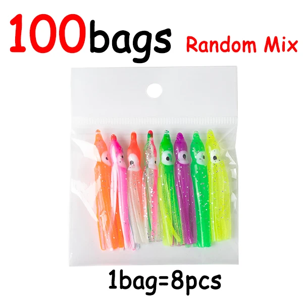 100 bags mix color