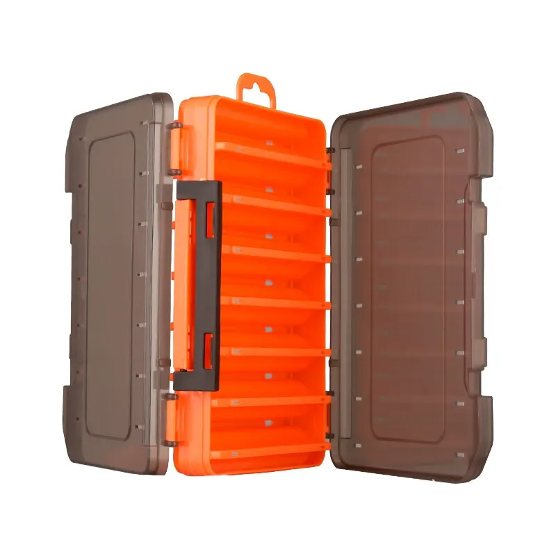 Caja de aparejos de pesca TAIYU, 14 compartimentos, accesorios de pesca, caja de almacenamiento para anzuelos y señuelos, cajas organizadoras de herramientas de pesca de doble cara - imagen 3