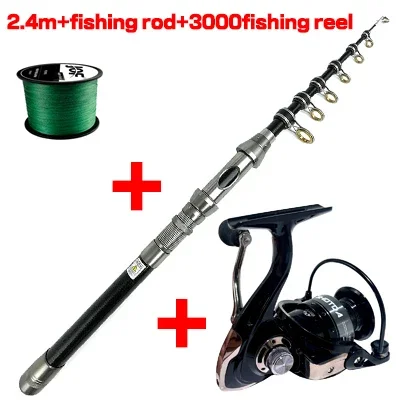 2.4M Rod HK3000 Reel