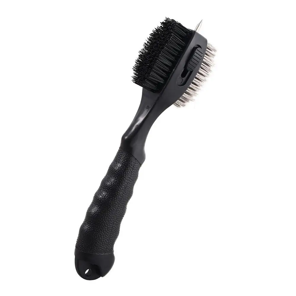 Cepillo retráctil para palos de Golf, herramienta de limpieza, afilador de surcos, artículos deportivos - imagen 2