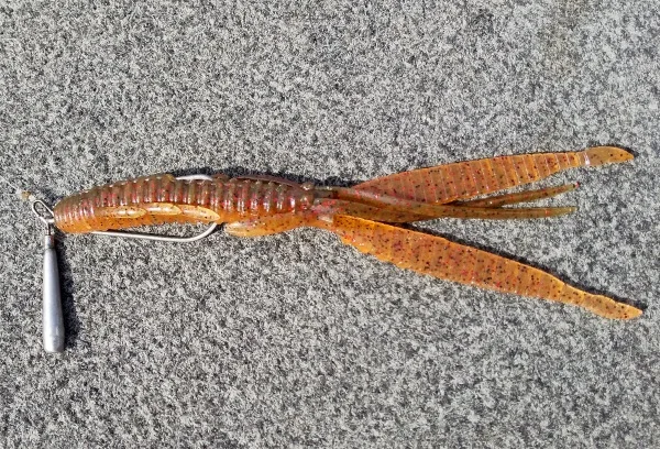 Señuelo OSP Original japonés, cebo suave O.S.P, camarones de bambú, camarones DoLive, perca de 3/4 pulgadas, cebo al revés - imagen 4