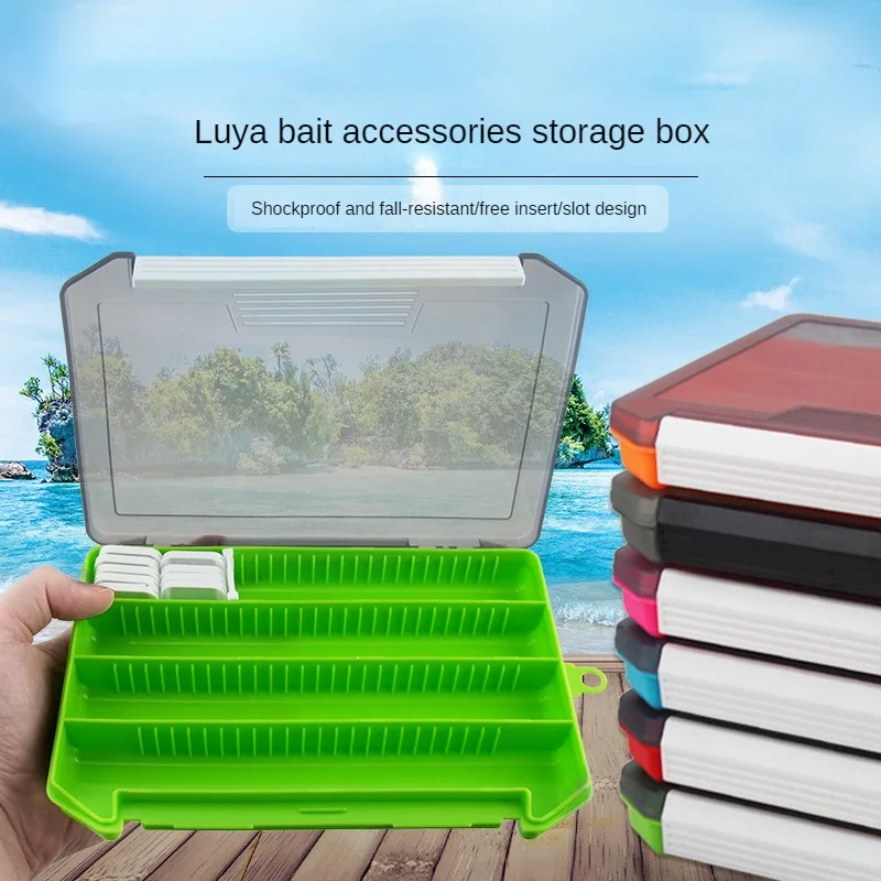 Caja de aparejos de pesca de 10 piezas, anzuelo multifuncional, señuelo de plomo, caja de almacenamiento, accesorio de cebo, Accesorios de pesca - imagen 2