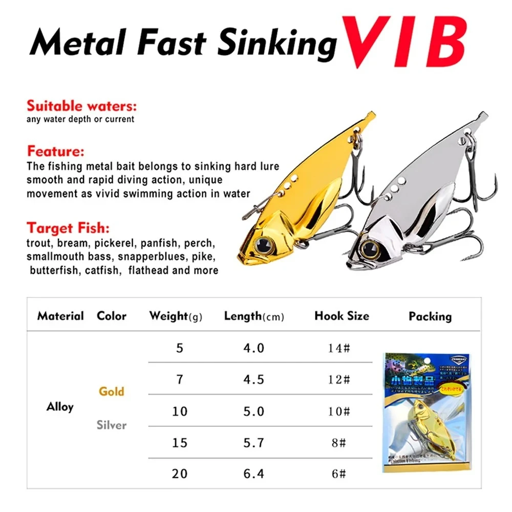 Cebo de cuchara de Metal, 5g, 7g, 10g, 15g, 20g, señuelo giratorio de pesca, cebo Artificial duro, Lucio, Spinnerbaits, aparejos de pesca, 1 ud. - imagen 3