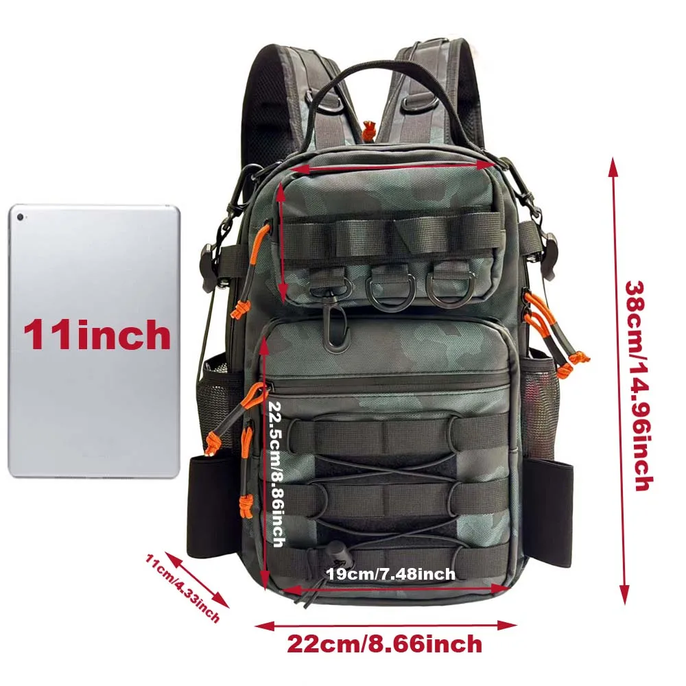 Mochila de montañismo Deyiying en uso durante una caminata