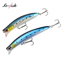 Le Fish-señuelo de pesca flotante, cebo duro de 110mm, 15g, 90mm y 12,7g, Wobblers, aparejos de agua dulce y salada de lubina de alta calidad