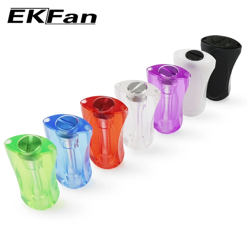 EKfan nuevo perilla ultraligera 4,5G Material acrílico PMMA para eje 4MM y 7x4x2,5 MM rodamiento apto para carrete de pesca dawa Shmano - imagen 5