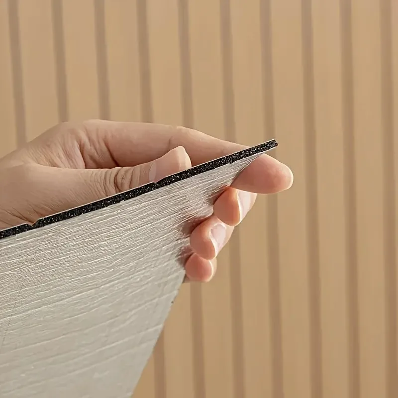 Adhesivo de pared 3D para pelar y pegar, fácil de bricolaje, adecuado para techo, sala de estar, Panel de pared autoadhesivo, pegatinas de espuma Sxp, 1 rollo - imagen 4