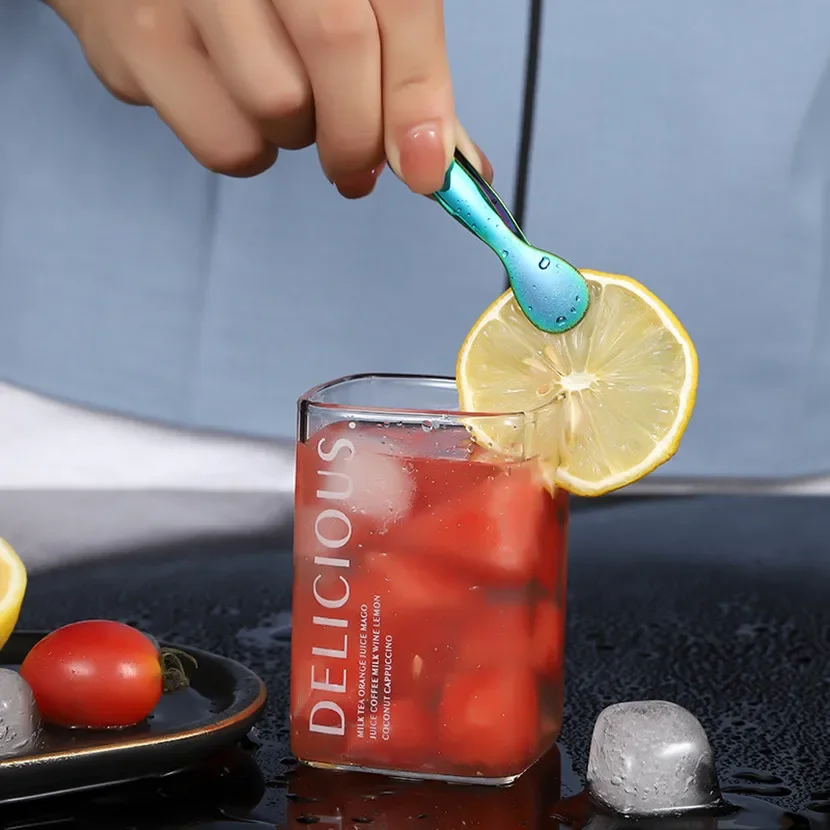 Vajilla al aire libre, pinzas pequeñas para barbacoa, pinzas para azúcar, equipo de Camping, Mini pinzas para servir, Clip de hielo, pequeños utensilios de cocina para té - imagen 4