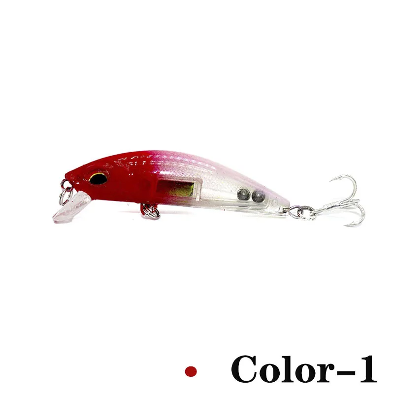 Señuelo de pesca Minnow, Wobblers, ojos 3D que se hunden, cebo Artificial duro, Lucio, curricán, carpa, aparejos de pesca, 7cm, 10,4g, 1 ud. - imagen 4