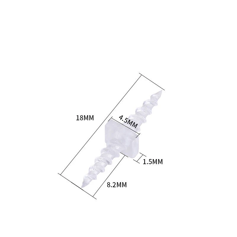 10 Uds. De accesorios de pesca de carpa con punta de cebo de Metal, Pin de Boilies con goma transparente, aparejo para el pelo de ronnie de maíz, aparejos alimentadores de carpa - imagen 4