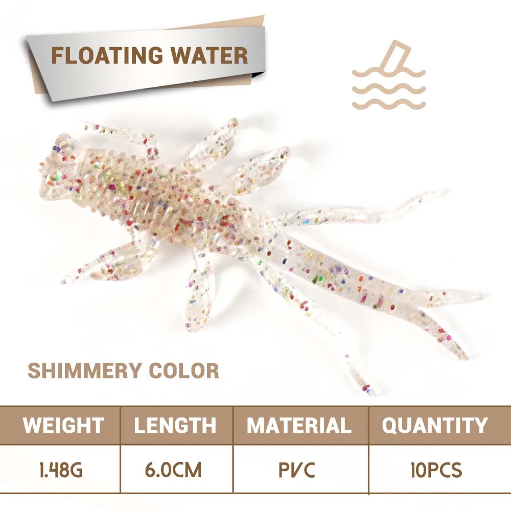 Shimmery color float