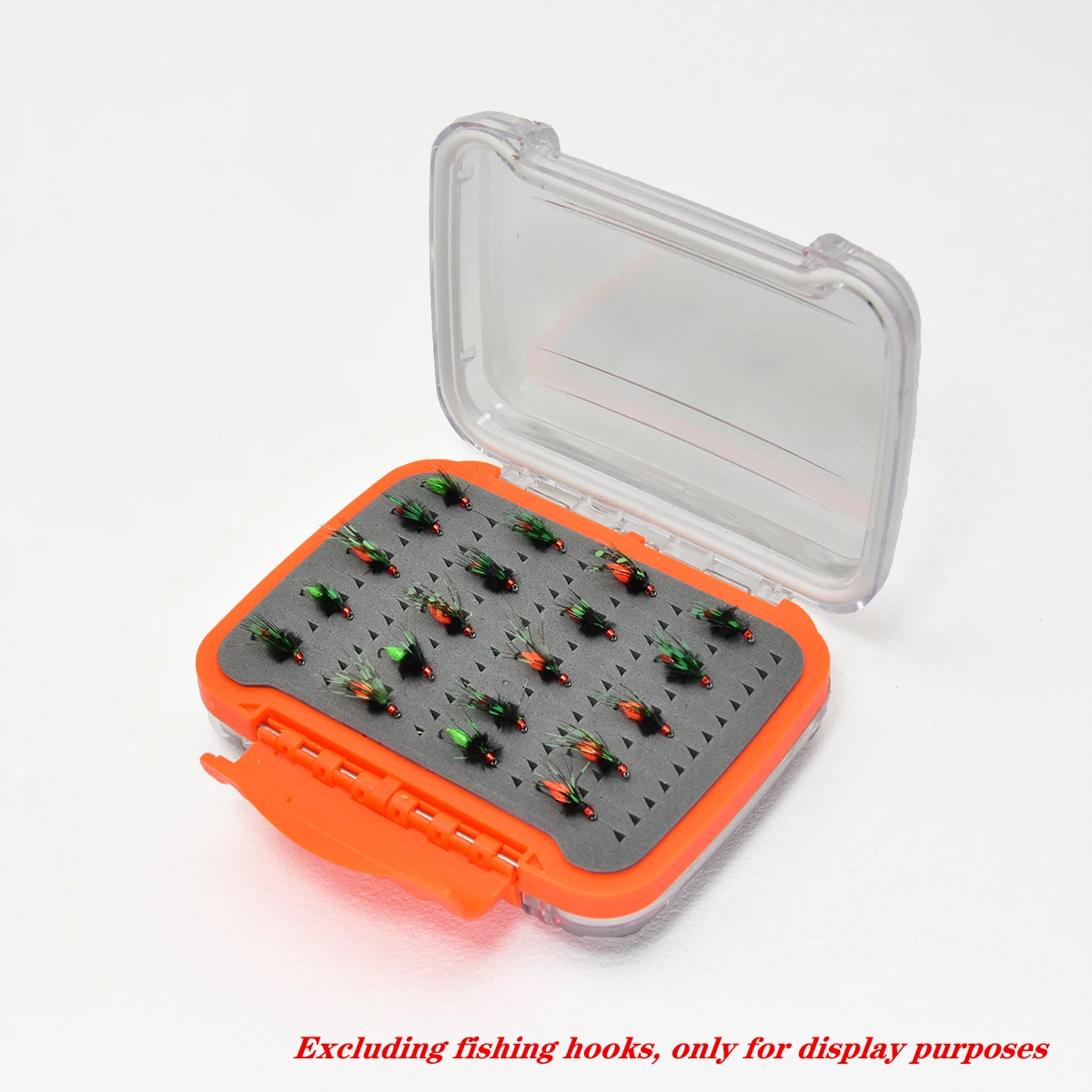 Caja de pesca con mosca, accesorio de pesca, caja de almacenamiento de herramientas, cebo de pesca, anzuelo de pesca, cebo falso, caja de gancho de plomo, suministros de pesca de carpa - imagen 4