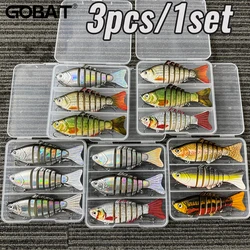 Swimbait Articulado Sonajero – Señuelo Biónico con Anzuelos Triples