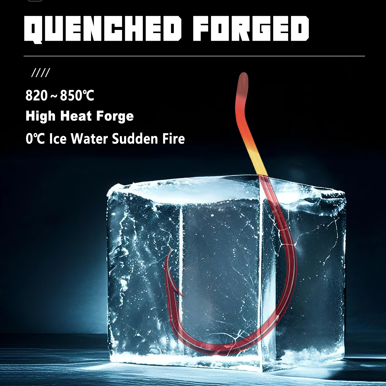 9KM 100 Uds anzuelo de pulpo rojo Extra fuerte versátil pesca anzuelo de cebo vivo para agua salada - imagen 5