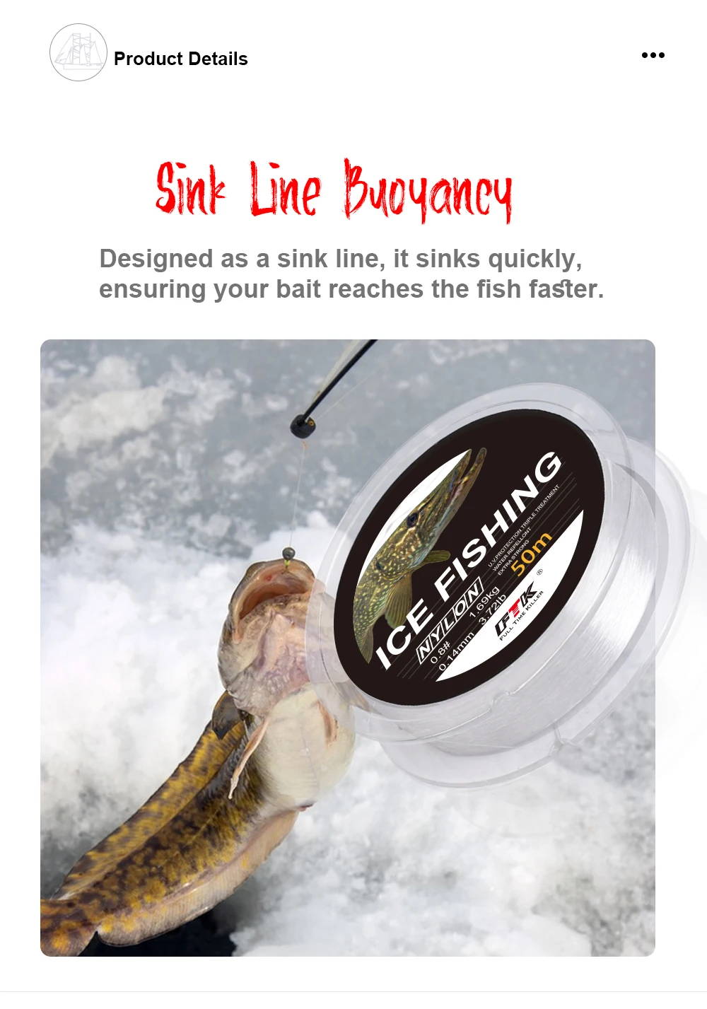 Versatilidad para diferentes entornos de pesca