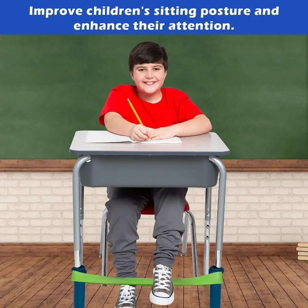 Silla elástica portátil, bandas elásticas para aliviar el estrés, mejorar la concentración, bandas de toalla, tiras elásticas coloridas para sillas, sillas de playa - imagen 4