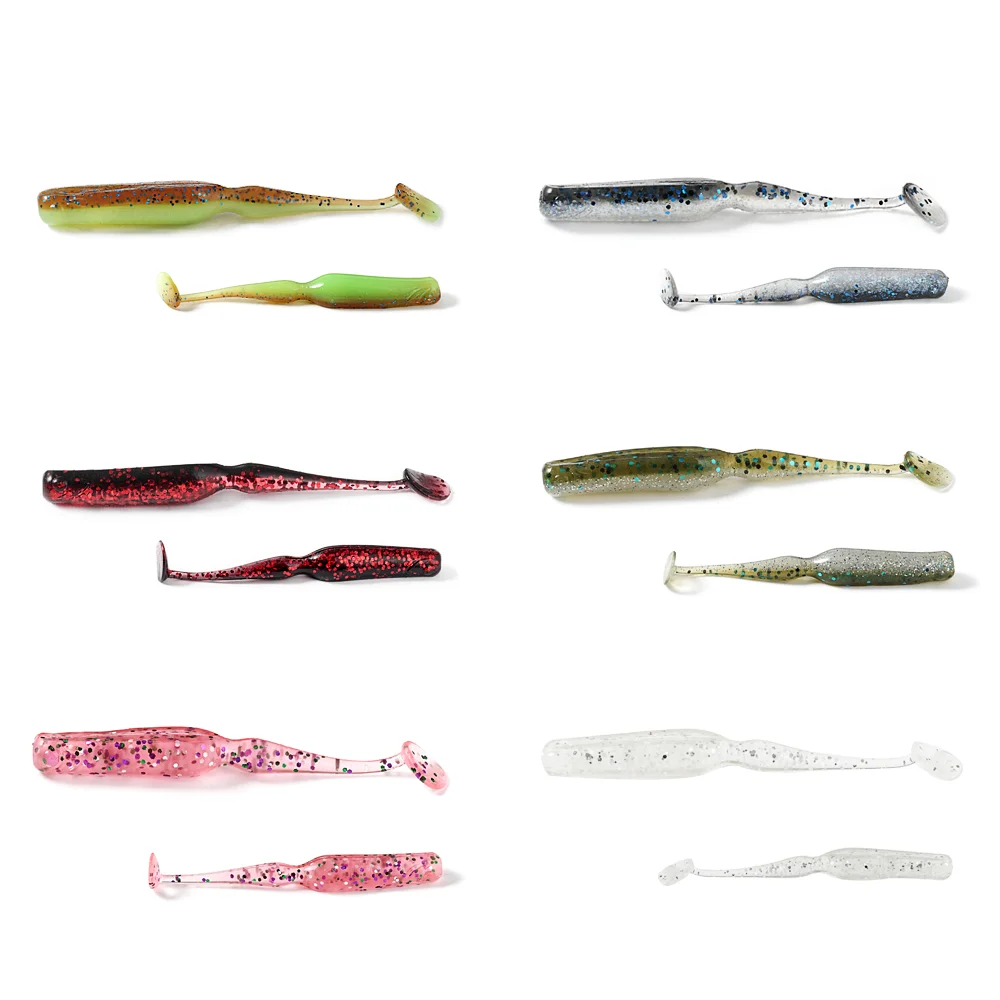 SUNMILE-cebo oscilante de 7cm, Señuelos de Pesca, cebos artificiales, Wobblers, señuelos blandos, sábalo, carpa, cebos de pesca de silicona - imagen 5