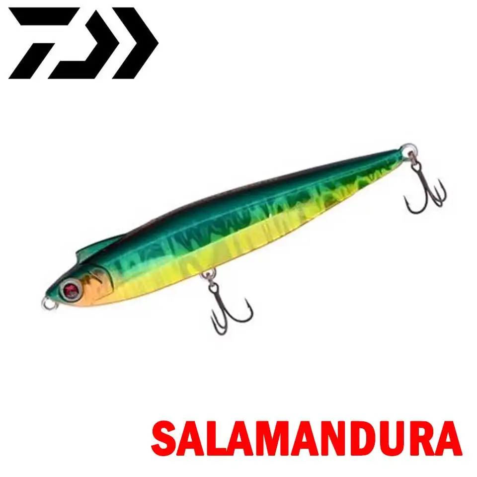 Señuelo de pesca DAIWA Original, señuelo de pesca tipo lápiz SALAMANDURA, 75mm-12g/88mm-18g, cebo Artificial