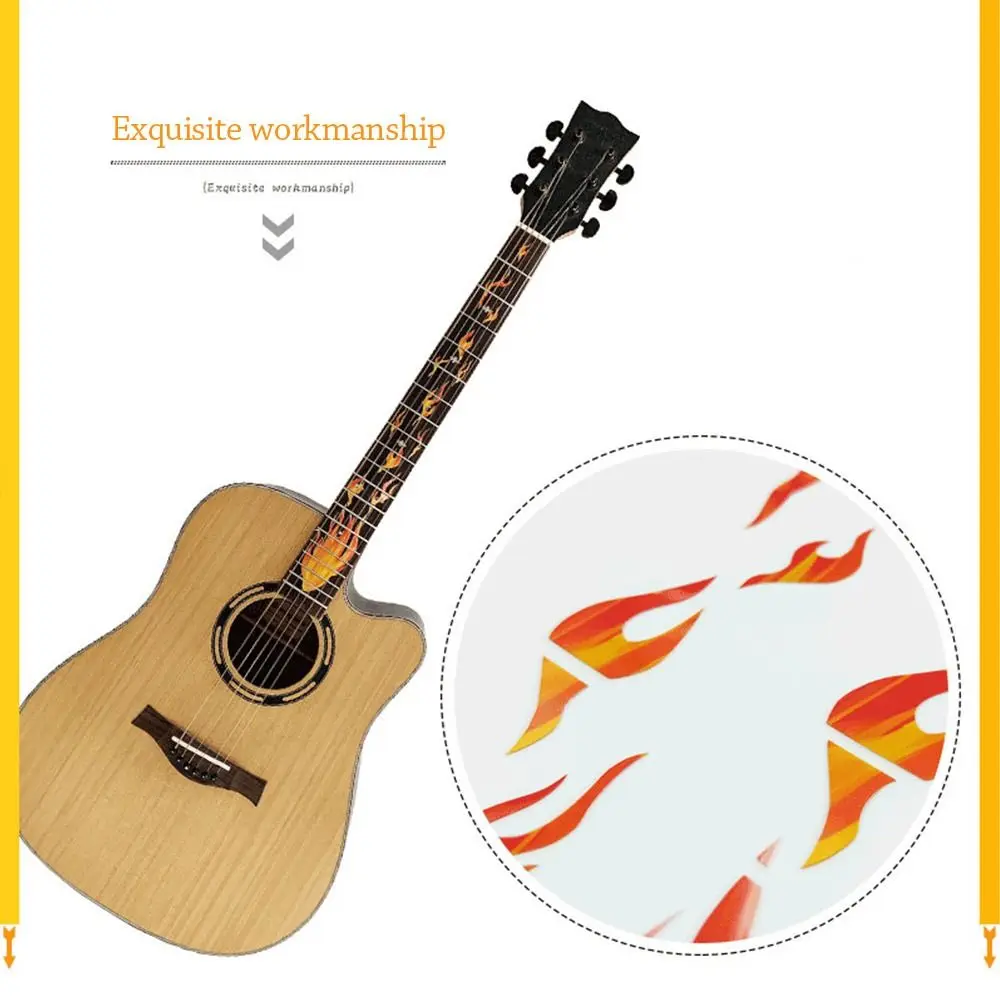 Pegatina diapasón guitarra PVC para incrustaciones y decoración - imagen 4