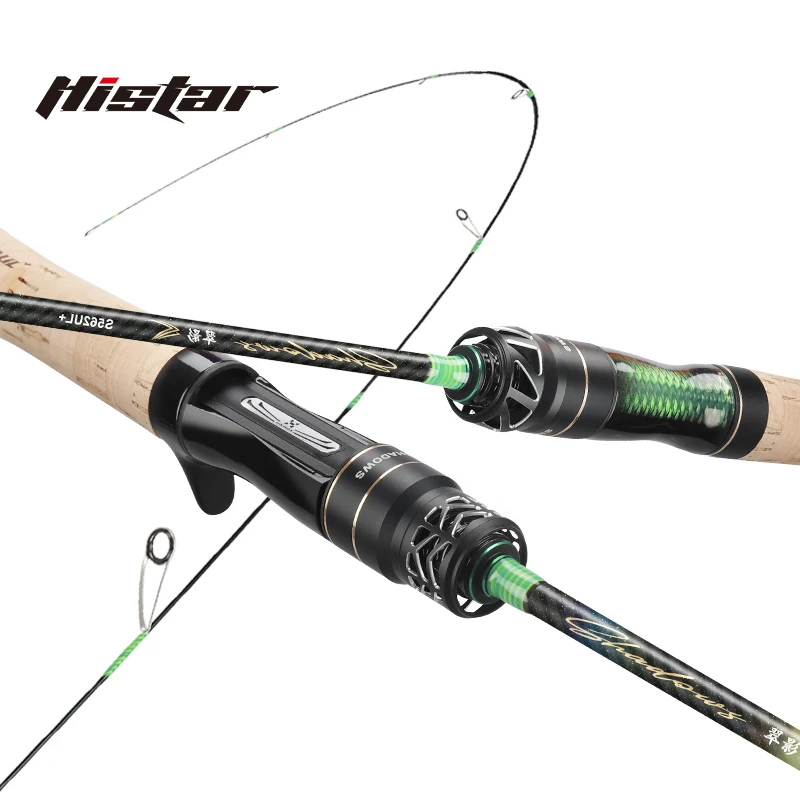 Histar Verdant BFS Bait Finesse System guías FUJI 1,53-1,86 m acción rápida fundición larga 2-5 secciones caña de pescar de alto carbono - imagen 3