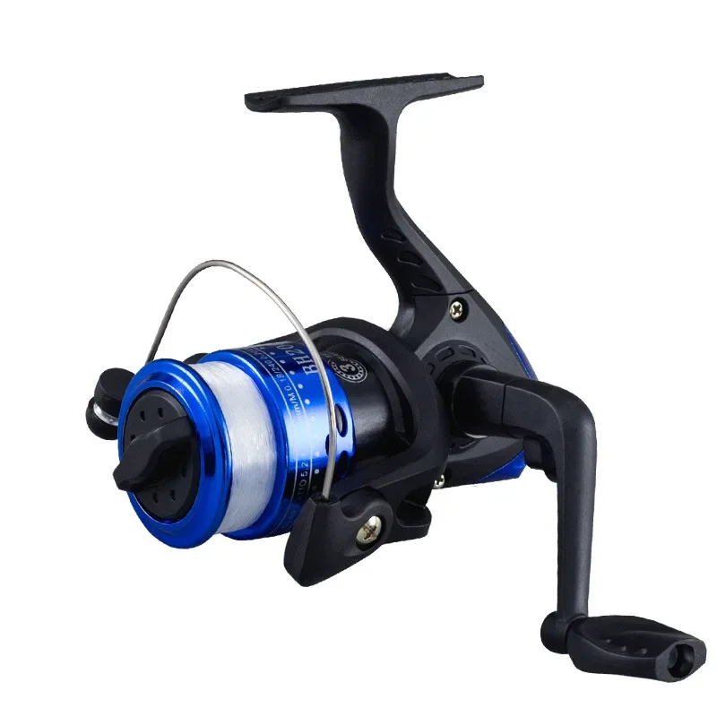 Carrete de Metal para exteriores, rueda giratoria ultraligera para aparejos de pesca de lubina de carpa de agua salada, carrete de pesca duradero máximo de 12KG - imagen 2