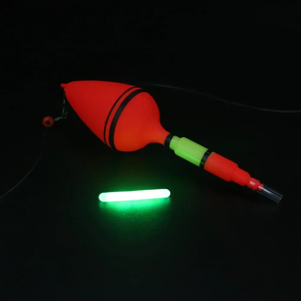Flotador de pesca, barra de luz fluorescente, luces de varilla flotante nocturna, barra que brilla en la oscuridad, útil para pesca/fiesta - imagen 4