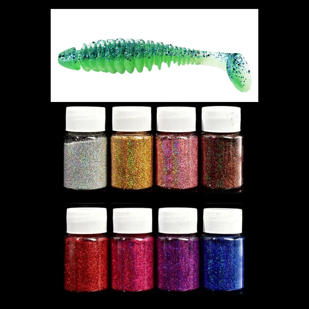 Purpurina láser – Brillo reflectante para vinilos de pesca - imagen 5