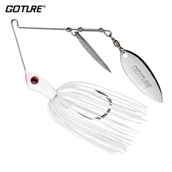 Goture Spinner 10-14g – Señuelo giratorio metálico para lubina y carpa