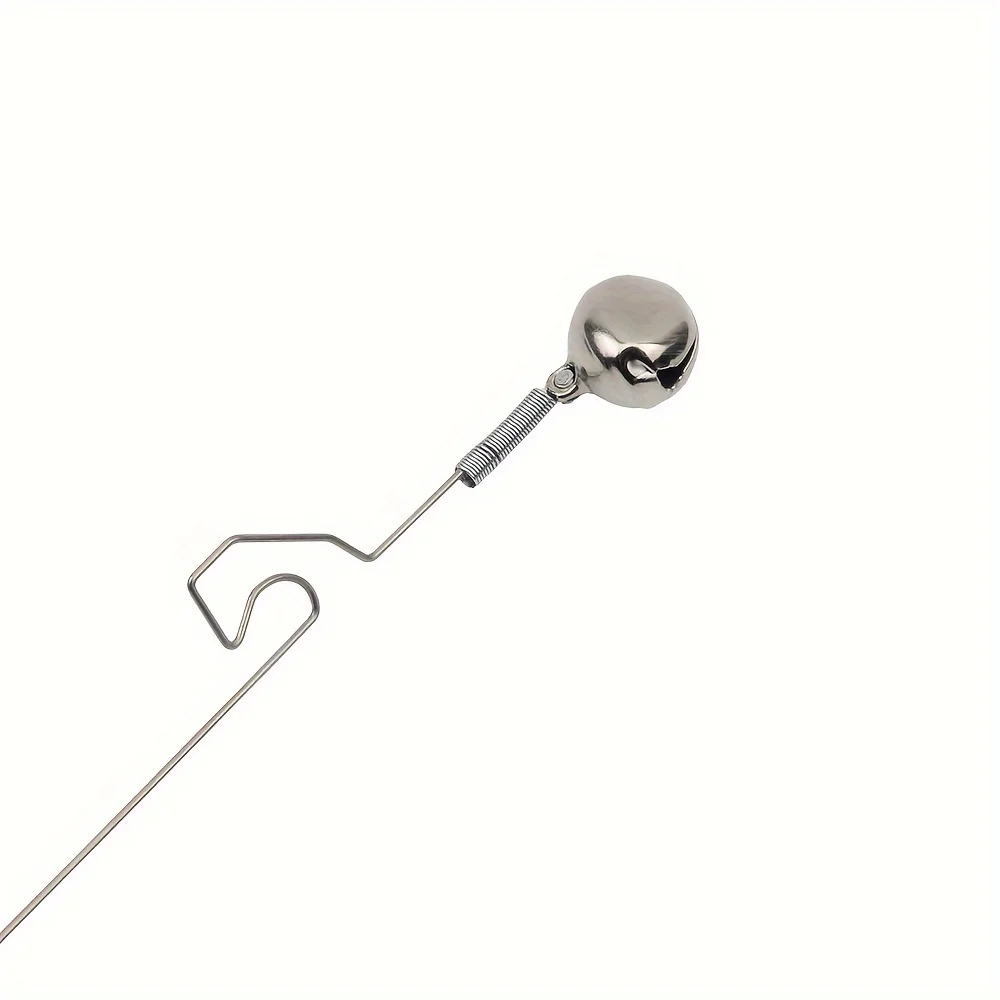 Alarma de campana de pesca de acero inoxidable para pesca de carpa marina, caña de lanzamiento, alarma de pesca - imagen 4