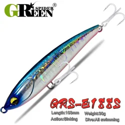 GREENSPIDER Señuelo de pesca para agua salada Wobbler