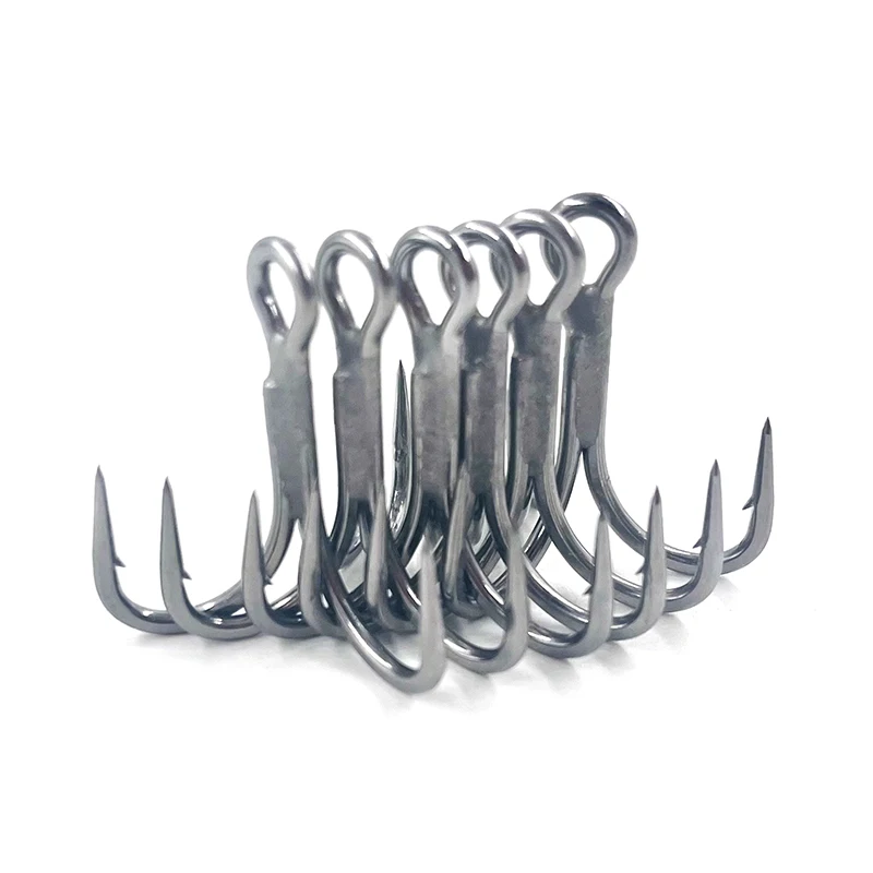 MUSTAD Noruega JL75NP-TS autoequilibrado tres ganchos 5X gancho de alta resistencia resistente a la corrosión señuelo anzuelo de cebo falso - imagen 3