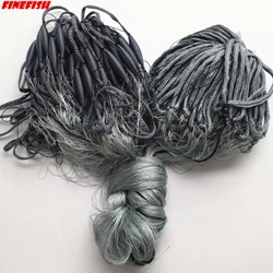 Finefish-Red de nailon multifilamento para pesca al aire libre, Red de 3 capas para pescar, 1,8 m x (30m o 60m)