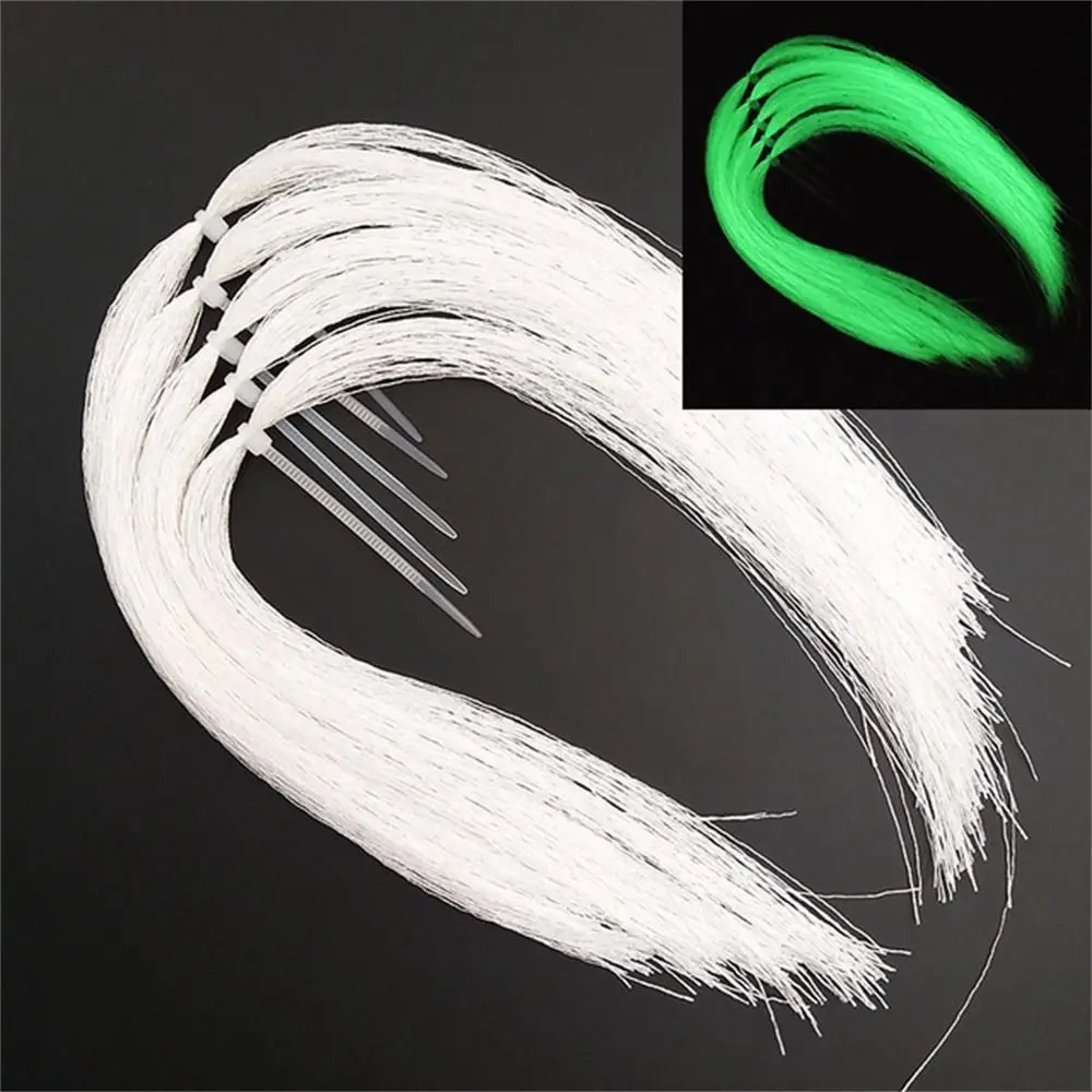 Luminiscente de Ultravioleta fluorescente, hilo de pesca para moscas, atado de línea de cuerda, Material DIY, anzuelos de asistencia, herramientas de pesca - imagen 2
