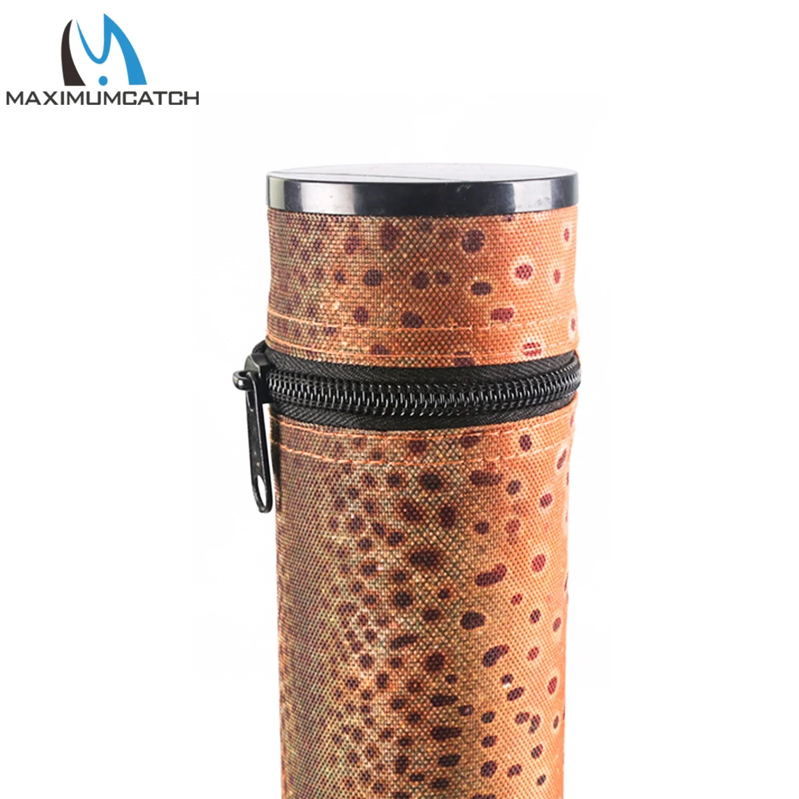 Maimumcatch 77/85cm caja de tubo de caña de pescar con mosca fibra de carbono multicolor para caña de mosca de 9/10 pies - imagen 5